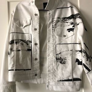 Original Andy Warhol x Calvin Klein denim jacket